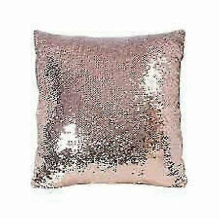Vendbar Skinnende Farveskift Havfrue Paillet Pude Betræk Pyntepude Betræk 4040cm