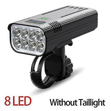 30000 Lumenin polkupyörän valo 10000 mAh USB-ladattava akku LED-polkupyörän ajovalo etuvalo Mtb vedenpitävä taskulamppu etulamppu - Snngv