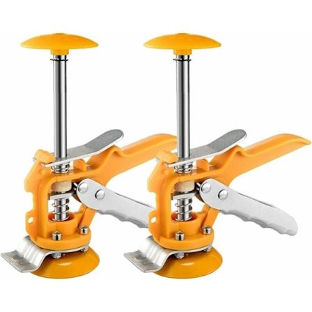 2 stk flisnivåeringsverktøy, flisnivåeringsverktøy for veggfliser, hjelpeverktøy for fliser