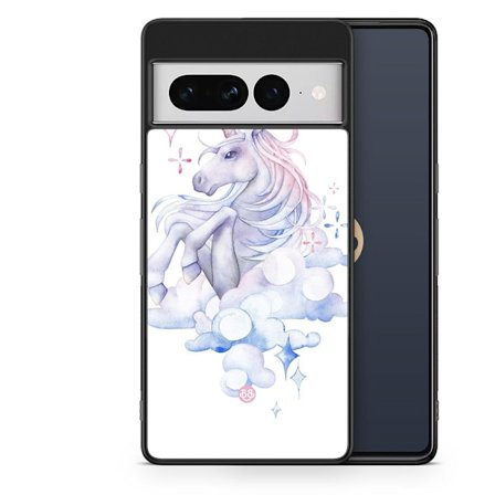 Bjornberry Skal Google Pixel 7 Pro - Vattenfärg Enhörning