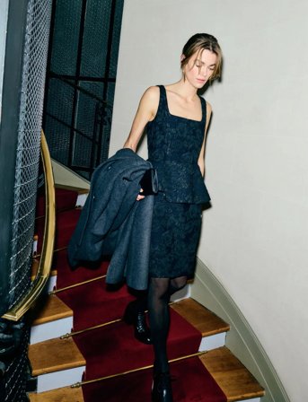 InWear Briiiw Flounce Dress - Black - 46