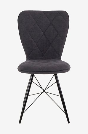 Loft24 - Ruokapöydän tuolit Viola, 2 kpl - Harmaa - Tuolit - - Homeroom