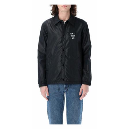 A.p.c. - Sommarjackor - Svart - Herr - Storlek: M, Herr, Storlek: M