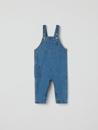 Polarn O. Pyret - Dungarees denim - 80 - Childrenswear - denim