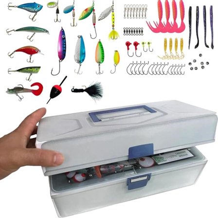 70 stk sett fiske adventskalender 2024 voksen menn tenåringsgutter, fiske lokke adventskalender, 100% ny