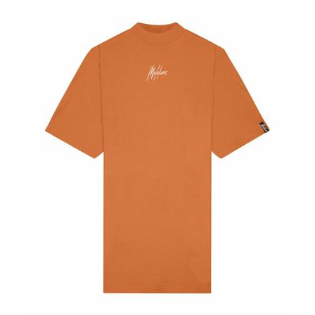 Malelions, Wk 2022 Essentials Hoodie Dress Dames Orange Oranje, Dames, Maat:L