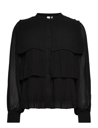 Yaskalaya Ls Shirt S. Bluse Langermet Svart YAS