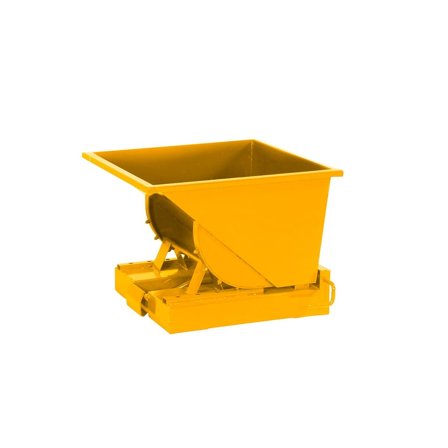 Tippcontainer, 150 liter, gul