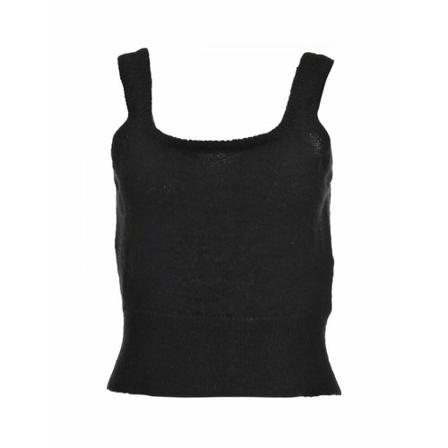 Federica Tosi Tops Sort, Dame, Størrelse: 2XS