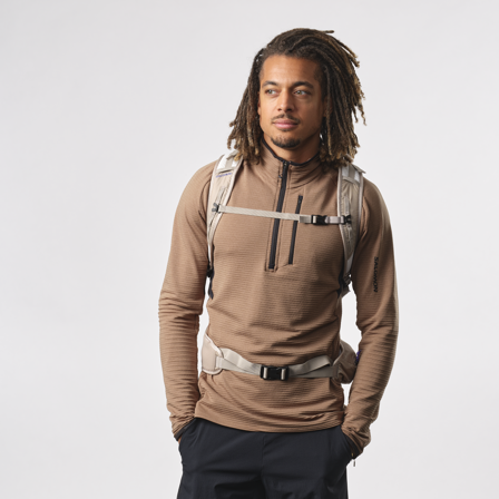 Salomon - sac à dos Trailblazer 30 - Vintage Khaki / Glacier Gray - NS