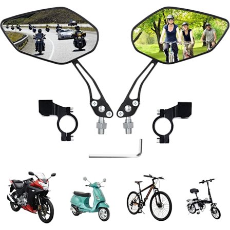 Backspegel för cykel, backspegel för elbil, elektrisk[mo]
