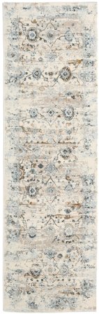 Ziegler Blond Crème Beige/Lyseblå Lille Oeko-Tex Tæppe