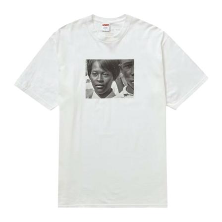 Supreme, T-Shirts Wit, Heren, Maat:XL