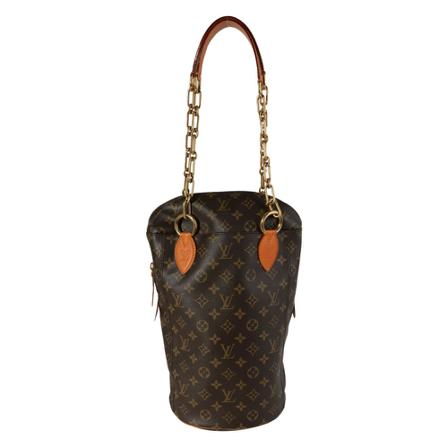 Louis Vuitton Vintage, Tote Bags Bruin, Dames, Maat:ONE Size