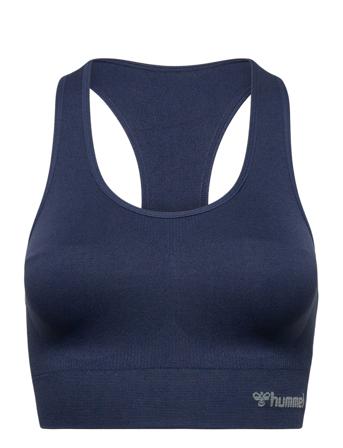 Hmltif Seamless Sports Top Lingerie Bras & Tops Sports Bras - ALL Blå Hummel