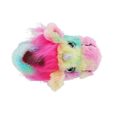 K Collection Dam/Kvinnor Unicorn Plysch 3D Tofflor 7 UK-8 UK