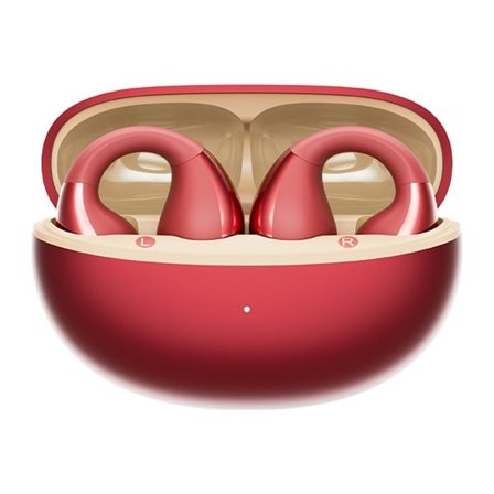 QCY Crossky Clip C30S hörlurar (röd)