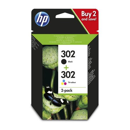 HP Bläckpatron X4D37AE 302 2/fp - Lyreco - Toner och bläck - Bläckpatroner - Bläckpatroner HP