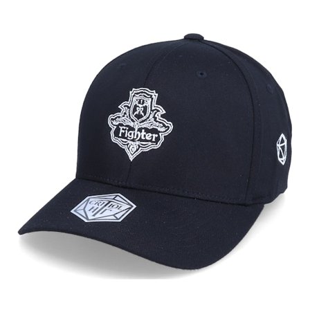 Critiql Hit - Svart flexfit Keps - Fighter Class Emblem Black Flexfit @ Hatstore