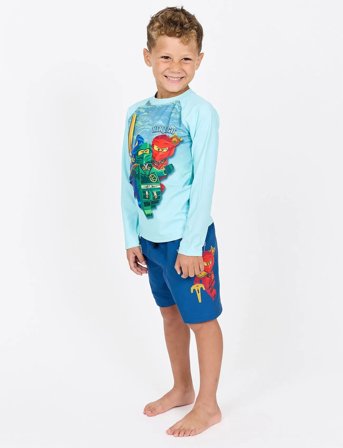 LEGO kidswear Lwagan 304 - Swim Shorts - Blue - 104