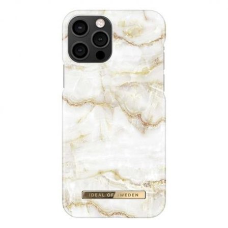 iDeal Fashion Skal för iPhone 12/12 Pro - Golden Pearl Marble
