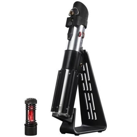 Saber Laser Force FX Elite från Dark Vader Collection med lysdioder och ljudeffekter, Star Wars the Black Series