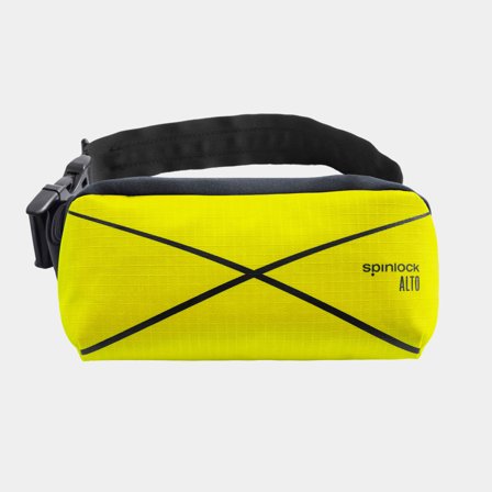 Nadmuchiwana pomoc wypornościowa w saszetce Spinlock ALTO Belt Pack 75N, Citrus Yellow, ręczna + nabój CO2 16 gram, One-Size (40+ kg) - Jachtowa