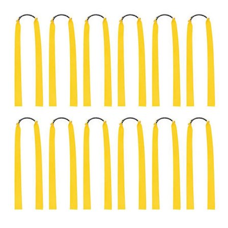 12 stk Strikk for sprettert Bredere Flat Strikkert Elastiske Bånd for Jakt