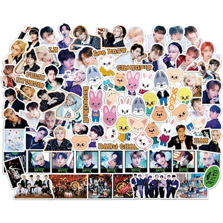 Kpop Stray Kids 91 st Vinyl Klistermärken Laptop Paket D