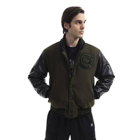 Billionaire Boys Club, Kurtka Astro Varsity Jacket B21401 Zielony, Mężczyzna, Rozmiar: M