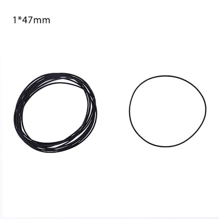 Kuminen hihnanvaihto LP-vinyylilevysoittimen hihnakäyttöiseen levysoittimeen