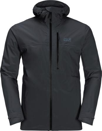 Jack Wolfskin Men's Go Hike Jacket (2021) Men shell jackets Grey S