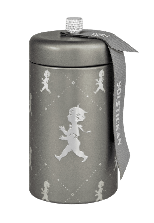 Solstickan Design Tändsticksrör 2025 års Dekoration Unisex Silver 5x12cm