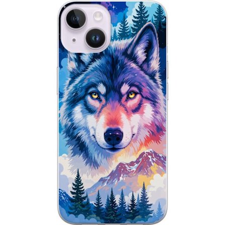 Kompatibel Mobilcover til Apple iPhone 14 Varg neon