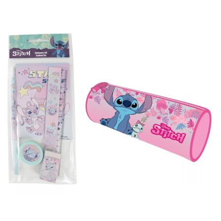 Skrivset i 5 Delar Lilo oh Stitch Star Stuff med Pennfodral