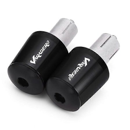 Motorsykkelstyre Håndtak Styreendepropper For Honda XL1000V Varadero XL1000 XL125 V XL 1000 125 V Varadero (Svart)