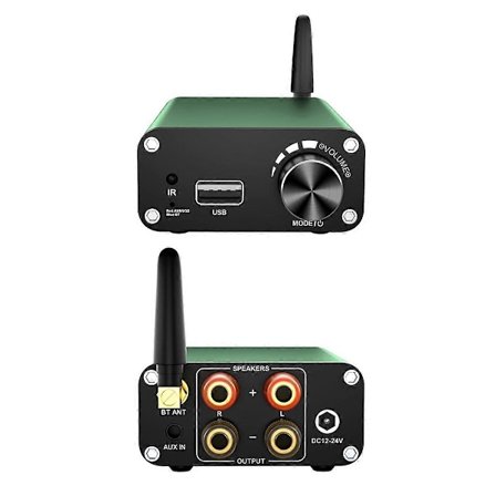 Bluetooth-audio-vahvistin TPA3116 Stereo 2.0 -kanavainen luokan D kotiteatterivahvistin 200 W tehoinen digitaalinen audio-vahvistin