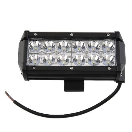 7 tums 36w led arbetsljusstång översvämning off road båt atv suv dimma körning
