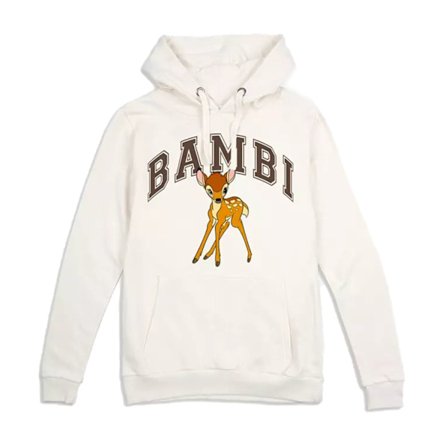 Bambi Dam/Dam Collegiate Hoodie M Stone