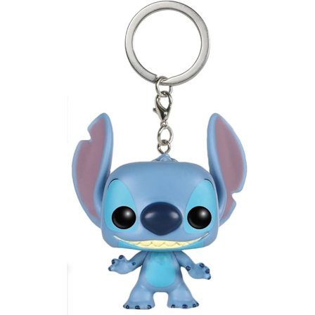 Funko pop stitch starbaby stitch eat office hand pendant keychain