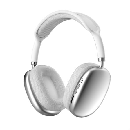 Bluetooth 5.3 Trådlösa Hörlurar med Stereoljud och Kraftfull Bas, Lång Batteritid, Over-Ear Hörlurar med Roterbart och Utdragbart Huvudband