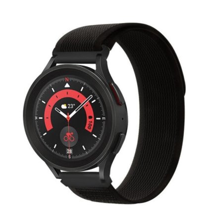 För Garmin Venu 2 Plus / Sq 2 20mm Universal Loop Nylon Watch Band