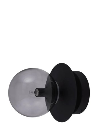Globen Lighting Wall Lamp/Ceiling Lamp Art Deco Ip44 - Black - H18