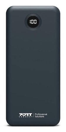 PORT DESIGNS POWERBANK 10 000 mAh - 2x BUILT IN CABLE