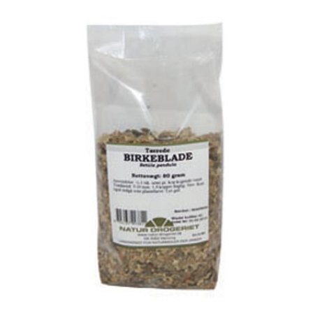 Natur Drogeriet Tørrede birkeblade 80 g, Helse & Madvarer, Te, Urtete