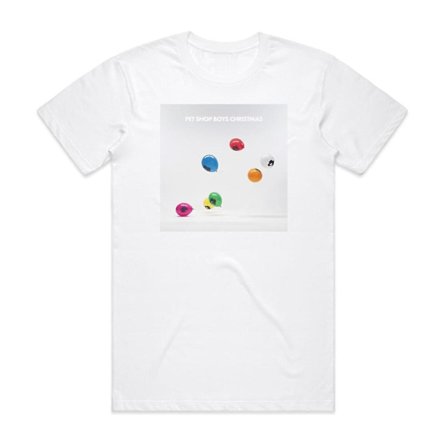 Pet Shop Boys Christmas T-shirt Vit