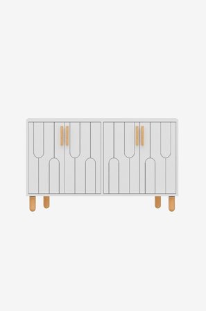 Hanah Home - Sideboard Vincent - Vit - Skänkar & sideboards - Från Homeroom