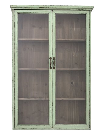 Bloomingville Hazem Skab, Grøn, Fyrretræ - Green - ONE SIZE