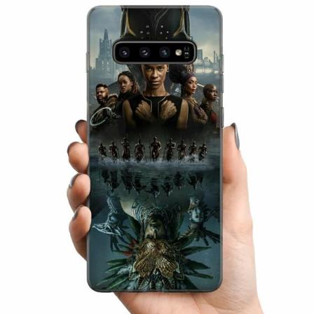 Samsung Galaxy S10 Tpu Mobilskal Wakanda Forever : Black Panth