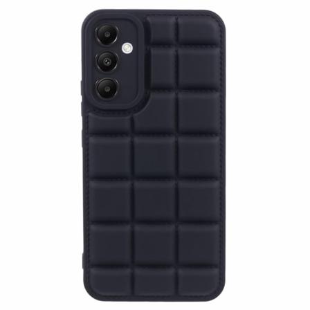 SKALO Samsung A15 5G Puffer Bumper TPU-Cover - Sort Black
